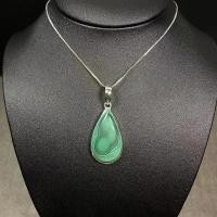 ราคา SMKLOP จี้หินเงินแท้ มาลาไคท์ (Malachite Pendant with 925 Silver) แนะนำวันนี้ (1732079419005700017)