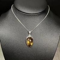 ราคา SMKLOP จี้หินเงินแท้ ซิทรีน (Citrine Pendant with 925 Silver) คลังสินค้า (1732079362362542001)
