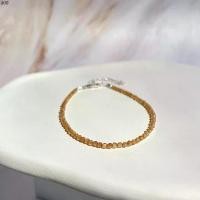 ราคา SERENA ✨ สร้อยข้อมือหิน ซิทรีน (Citrine) 2mm with Silver 925 (1731849518442055309)