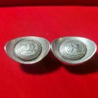 ราคา ก้อนเงิน โลหะผสม silver ingot เงินจีนโบราณ หยวนเป่า หลักฮวงจุ้ย ของมงคล Feng Shui Chinese Ingot (1731402238021699582)