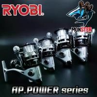 ราคา รอกสปินนิ่งเรียวบิ RYOBI AP.POWER 4000,5000,6000,8000 ( BLACK SILVER) (1729425672224279147)