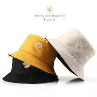 ราคา หมวกชาวประมง สองด้าน ปักลายยิ้มเดซี่ขนาดเล็ก หมวกบักเก็ต unisex หมวกกันแดด หมวกกลางแจ้ง football socks (1732131414799123565)
