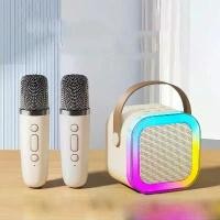 ราคา ลำโพงบลูทูธ คาราโอเกะกลางแจ้ง ขนาดเล็ก แบบพกพา พร้อมไมโครโฟนไร้สาย การ์ด ซับวูฟเฟอร์ ปริมาณสูง ของขวัญสำหรับเด็ก เสียง เหมาะสำหรับเพดาน สีชมพู สไตล์บาร์บี้ ลําโพง v 8 mini speaker (1731611278519666960