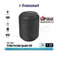 ราคา Tronsmart T6 mini upgraded 15W Bluetooth Speaker ลำโพงบูลทูธ 5.3 กันน้ำ IPX6 รองรับ Aux #Qoomart จัดส่งเฉพาะจุด (1731385614430930570)