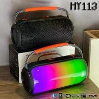 ราคา HY113 ลำโพงบลูทูธ มีไฟLED คุณภาพดี ฟังก์ชั่นครบ สามารถเชื่อมต่อ 2 ตัวพร้อมกันได้ สายชาร์จ Type-C ขายดี สีดำ สีแดง Bluetooth Speaker (1731521480759478684)