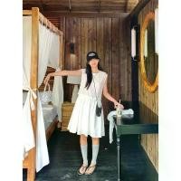 ราคา เดรสแขนกุด สไตล์เกาหลี หวางเจิ้ง แต่งลูกไม้ ถอดออกได้ ฤดูร้อน มาใหม่ เรียบหรู ดูอ่อนเยาว์ เดรสสั้น 520554 satin prom dress งาน black korean style lululemon (1731975046236308834)