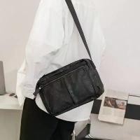 ราคา กระเป๋าสะพายข้าง กระเป๋าสะพายไหล่ กระเป๋าผู้ชาย Korean style ขายดีประจำเดือนนี้ (1731859920003761646)
