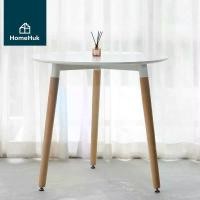 ราคา HomeHuk โต๊ะกินข้าว ทรงกลม ขาไม้สีบีช มีหมุดปรับความสูงขาโต๊ะได้ รับน้ำหนัก 120 kg ท็อปไม้ โต๊ะมินิมอล โต๊ะอาหาร โต๊ะกินข้าว 4 ที่นั่ง โต๊ะไม้ โต๊ะทานอาหาร โต๊ะอาหาร 4 ที่นั่ง โต (1729591641730091941)