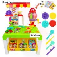 ราคา โต๊ะทำแป้งโดว์ Dough Series Sweet Shoppe table โต๊ะขายของ พร้อมอุปกรณ์การทำขนมครบชุด งานสวยน่ารักคะ (1729650259519179256)