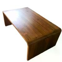 ราคา โต๊ะกลางโซฟาทรงโค้ง โต๊ะญี่ปุ่นไม้สักทรงโค้ง Coffee Table (1731551667057363362)