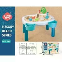 ราคา ✍ของเล่นเด็ก โต๊ะเล่นทราย โต๊ะเล่นน้ำ ชุดเครื่องเล่นขุดทราย Beach Toy 2in1 Sand&Water Table☀ (1730823855769356617)