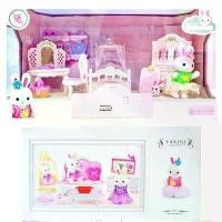ราคา ฺBay Dreamy บ้านตุ๊กตา บ้านซิลวาเนียน ห้องนอนกระต่าย พร้อมเฟอร์นิเจอร์สวยหรู กล่องใหญ่มากๆ Toy world ห้องนอน หลากสี คําแนะนําผลิตภัณฑ์ใหม่ของเดือนนี้ (1731750782629545545)