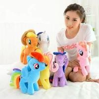 ราคา COD ตุ๊กตาโพนี่ตุ๊กตาม้าโพนี่ยูนิคอร์นLittle Pony New Rainbow Plush Soft Children'S Girl Toy Unicorn Decorative PillowCotton (1731647840268616843)