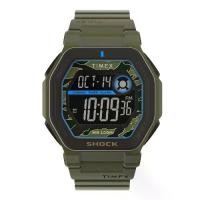 ราคา TIMEX TW2V93700 Trend Command นาฬิกาข้อมือผู้ชาย ดิจิตอล สายซิลิโคน สีเขียว หน้าปัด 45 มม. (1730363822808075027)