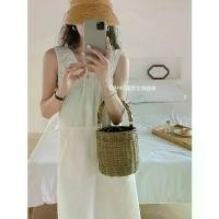 ราคา กระเป๋าหวายบักเก็ต สไตล์วันหยุดย้อนยุคญี่ปุ่น กระเป๋าสะพายข้าง ที่จับไม้ไผ่ กระเป๋าฟาง กระเป๋าทอมือ ปี 2025 ยาย ชิด กระเป๋า สาน jovina กระเป๋า mossdoomแท้ stand oil กระเป๋า (1732174190993901557)