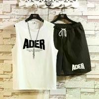 ราคา ชุดเลานจ์กีฬา, ชุดท็อป / เซ็ต, เสื้อยืดครึ่งแขนผู้ชาย, Unisex, ชุดคู่รักฤดูร้อน, ชุดเสื้อกั๊กแขนกุด, ขายร้อน tshirt and short trend suit ชุด เต้ บ้านสวน poem ผู้ ชาย ชุดลำลองสำหร (1731433257234695927)