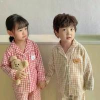 ราคา oskshop033 ชุดนอนเด็กลายสก็อตผ้าฝ้ายแท้สำหรับเด็กชายและเด็กหญิงชุดคาร์ดิแกนแขนยาวสไตล์เกาหลีสวมใส่ในบ้านคุณภาพดีมากใส่สบาย BEST TREND 3m ผงซักฟอก เช็ดหน้า กระดาษทิชชู ผงซักฟอก 1 (1732026743411606692)