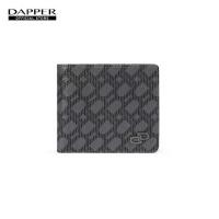 ราคา DAPPER กระเป๋าสตางค์ DP Interlock Monogram Billfold Wallet สีดำลาย (1730373366049114295)