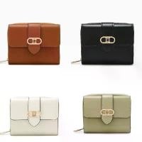 ราคา มาใหม่️ กระเป๋าสตางค์ lyn ใบสั้น riva wallet สีสวยมาก หน้าบัคขลัด ขายดีประจำเดือนนี้ (1732169647538603230)