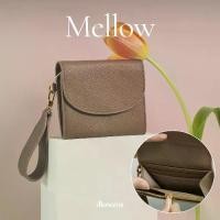 ราคา Mellow Short Wallet กระเป่าสตางค์หนังแท้ (1729646050232469931)