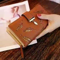 ราคา หญิงใหม่ 2025 กระเป๋าสตางค์น่ารัก PuPeachFosser ผู้หญิงกลางซิปยาวกลางกระเป๋าสตางค์ใบคัตเอาท์กระเป๋าสตางค์ผู้หญิง wallet women กระเป๋า สตางค์ guess rfid wallet (1731672560325330240)