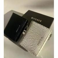 ราคา สีขาว WHITE SMITH WALLET *โลโก้ใหม่WITCHEZ*กระเป๋าสตางค์ใบสั้นบางเฉียบหนังกันรอย Unisex (1729576082770528954)