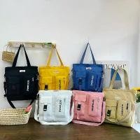 ราคา กระเป๋าผ้าแคนวาส กระเป๋าสะพายไหล่ กระเป๋าถือ สำหรับผู้หญิง wallet women beach bag crochet bag กระเป๋า สตางค์ เรียก ทรัพย์ ตาม วันเกิด mcm bag topologie bag suede bag ก (1731288681572762669)