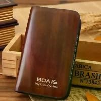 ราคา Fin 1 กระเป๋าใส่กุญแจ กระเป๋าใส่พวงกุญแจ Key Wallet BOVI 1530 - Brown จัดส่งที่รวดเร็ว (1732190965423768677)