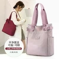 ราคา กระเป๋าสะพายไนลอนอเนกประสงค์ มาใหม่ สำหรับผู้หญิง แฟชั่น กระเป๋าผ้าแคนวาสลำลอง ความจุมาก chato รุ่น ใหม่ ပ ိ တ ် စ กระเป๋า สะพาย ข้าง ny กระเป๋า บาลองเซียก้า wallet wo (1731787108244096080)