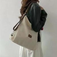 ราคา กระเป๋าโท้ทผ้าแคนวาส ฤดูใบไม้ผลิ/ฤดูร้อน มาใหม่ มัลติฟังก์ชั่น กระเป๋าสะพายไหล่และกระเป๋าสะพายข้าง ดีไซน์บล็อคสี สำหรับผู้หญิง ขายส่ง wallet women จาคอป กระเป๋า louis vuitton (1731757488453420178)