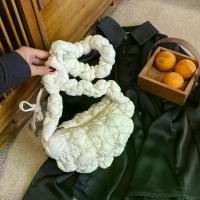 ราคา กระเป๋าเกี๊ยว, การออกแบบจีบเมฆ, แฟชั่นใหม่, กระเป๋าสะพายไหล่และกระเป๋าสะพายข้างอเนกประสงค์, สำหรับผู้หญิง, สีขาว, Sma, 2025 ပ ိ တ ် စ hobo bag กระเป๋า บาลองเซียก้า shoulder (1731786769185146163)