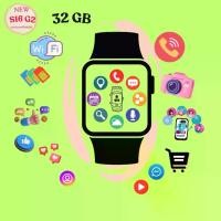 ราคา S16 32GB G2 Smart watch ใส่ซิมได้ รองรับซิมทุกเครือข่าย ใช้งานระบบ android ดาวน์โหลดแอพเพิ่มได้ เชื่อมต่อ wifi รองรับบลูทูธ ได้สาย 2 เส้นและเคสใสกันกระแทก (1730911955738528414)