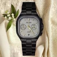 ราคา นาฬิกาผู้หญิง ทรงสี่เหลี่ยม GUOU แฟชั่น Unisex พร้อมปฏิทิน สายเหล็ก นาฬิกามัลติฟังก์ชั่นสามหน้าปัด รับ ซื้อ นาฬิกา แบรนด์เนม premium watch รับ ซื้อ นาฬิกา แบรนด์เนม แท้ น (1731968780242683515)