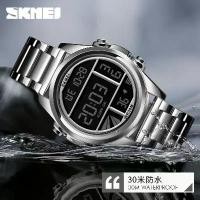 ราคา SKMEI 1448 Sport Watch ของแท้ 100% ตั้งเวลาไทยแล้ว นาฬิกาข้อมือผู้ชาย จับเวลา ตั้งปลุกได้ ไฟ LED (1729623510329559060)