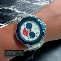 ราคา X GEAR รุ่นXG2318 นาฬิกาโครโนกราฟ ทำงานทุกระบบ นาฬิกาผู้ชาย นาฬิกาข้อมือสายเลส จับเวลาและวันที่ ขอบน้ำเงิน กันน้ำ ของแท้ seikomod premium watch (1732063791152531326)