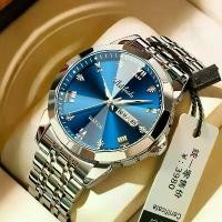 ราคา นาฬิกากลไกอัตโนมัติเต็มรูปแบบ, ของแท้, สำหรับผู้ชาย, สไตล์เกาหลี, ดีไซน์เรียบง่าย, กันน้ำ, เรืองแสง, ฟังก์ชั่นปฏิทิน, ทันสมัยและหลากหลาย นาฬิกา สีทอง หรู submarine premium watch (1731991821955728532)