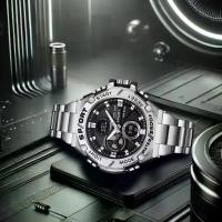 ราคา นาฬิกาสายกีฬา สายเรซิน ของแท้ สินค้าใหม่ 100% Men's Analog-Digital Sports Watch (1731918964196608515)