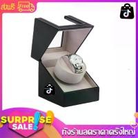 ราคา Eco Home [1+0]watch box กล่องเก็บนาฬิกา S สำหรับนาฬิกาข้อมือผู้ชาย DUST-Proof นาฬิกากลไกกล่องไขลานหนังมอเตอร์ (Black) (1729619889002285086)