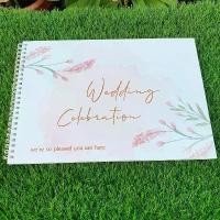 ราคา COD. สมุดเซ็นอวยพรแต่งงานสมุดประสาทพรWedding celebration (1732166620682881217)