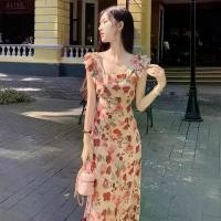 ราคา ชุดเดรสย้อนยุคฝรั่งเศส สไตล์วันหยุด ไซส์เล็ก แขนกระพือปีก ทรงสลิมฟิต เหมาะสำหรับพักน้ำชา เดรส larobe 8 dolphin shorts fishnet dress satin prom dress pearl wedding dress pearl wedding dress (1731777739