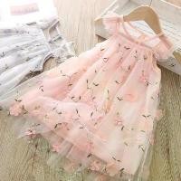 ราคา เดรสลูกไม้ปักลาย สำหรับเด็กผู้หญิง สไตล์เกาหลีใหม่ หน้าร้อน เดรสผ้าตาข่าย เดรสผ้า Tulle สุดมีสไตล์ เหมาะสำหรับเด็ก ชุดเจ้าหญิง จ้า black dress korean style ball gown wedding (1732027010917041295)