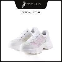 ราคา รองเท้าผ้าใบแฟชั่น โปโล สุภาพสตรี ลูซ P62313-YX01SV-0-WHITE (1732185121192772633)