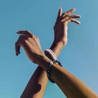 ราคา LOKAI MARBLE Black/White กำไลข้อมือลายหินอ่อนยอดฮิต พร้อมส่ง ขายร้อน (1732130991618296396)