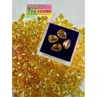 ราคา เพชรรัสเซีย Yellow CZ ทรงหยดน้ำเจียระไนเหลี่ยมเพชรพร้อมส่งทุกขนาด (1731609365637727520)