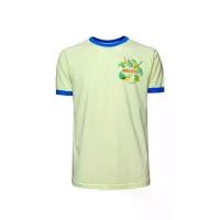 ราคา Hybrid T-Shirt Men ไฮบริดเสื้อยืดชายแขนสั้น สีเหลือง(Yellow) MTS-1402-YE เสื้อ Ringle Tee เสื้อยืดสไตล์วินเทจสกรีน Mojit (1731226671830762663)