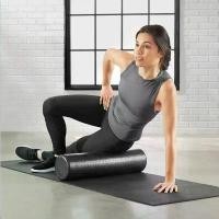 ราคา Yoga Foam Roller โฟมโรลเลอร์ โฟมลูกกลิ้งโยคะ โฟมโรลเลอร์ นวดกล้ามเนื้อ ยาว 90 ซม. Foam Roller 90 cm. (1729857820096891674)