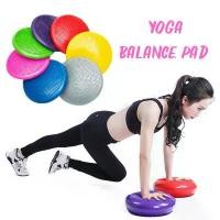 ราคา สินค้าดี yoga balance pad เบาะบาลานซ์โยคะ เบาะรองโยคะ สำหรับฝึกการทรงตัว พร้อมที่สูบลม (1732069034022898685)