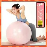 ราคา COD ลูกบอลโยคะ บอลโยคะ ลูกบอลฟิตเนส 65 cm หนาพิเศษ Yoga Ball ลูกบอลฟิตเนส พร้อมที่สูบล ลูกบอลออกกำลังกาย (1731905707769629390)