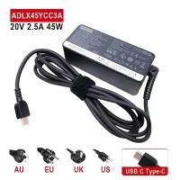 ราคา 20V 2.25A 45W อะแดปเตอร์ชาร์จแล็ปท็อป USB C AC, สำหรับ Lenovo Chromebook c330 00HM666 Series ThinkPad T480 Yoga 720S-13IKB 720S-13ARR (1732308062650271862)