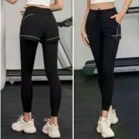 ราคา ✨รุ่นใหม่✨กางเกงกีฬาขายาว YOGA-032 กางเกงโยคะขายาวมีซับใน มีกระเป๋า กางเกงออกกำลังกายผู้หญิงขายาว กางเกงวิ่ง (1729538068387170548)